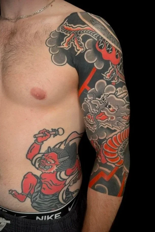 japanese dragon sleeve brisbane