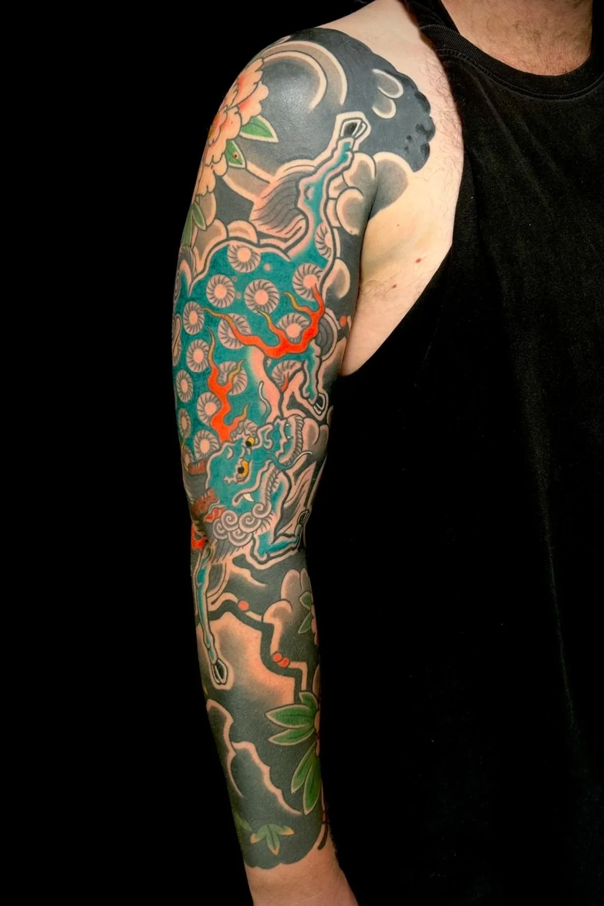 japanese full sleeve kirin