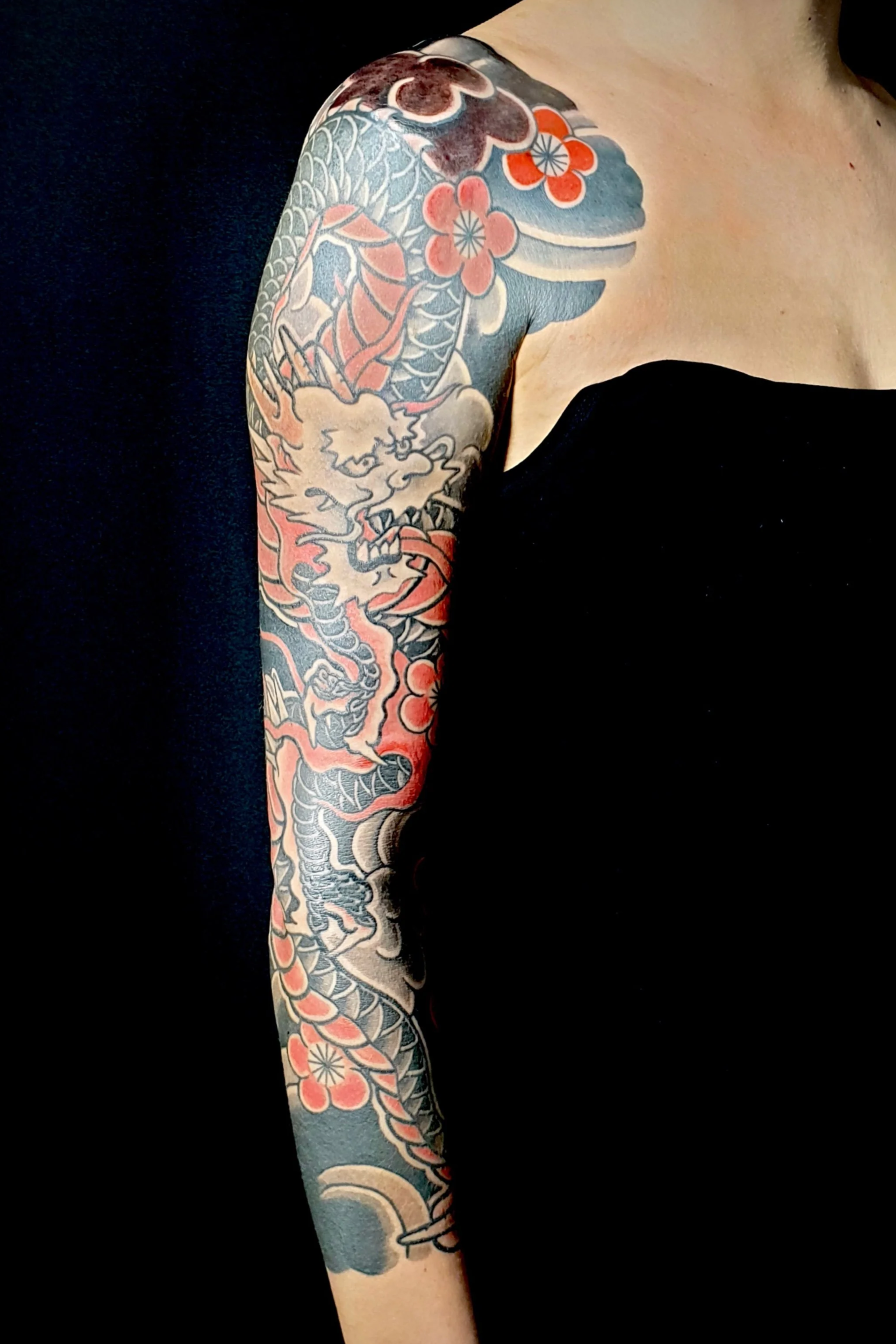 japanese dragon sleeve