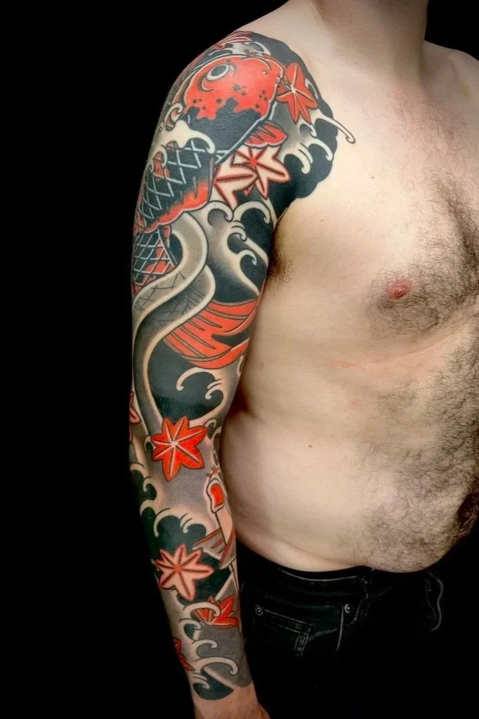 japanese koi sleeve brisbane