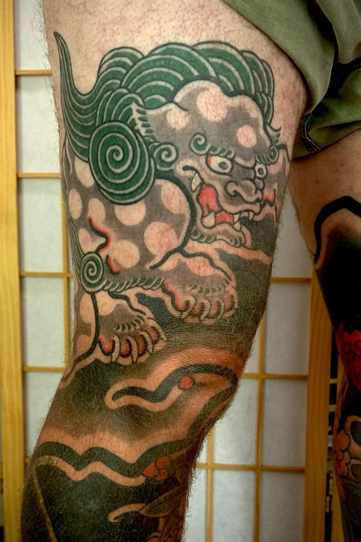 japanese leg sleeve karajishi