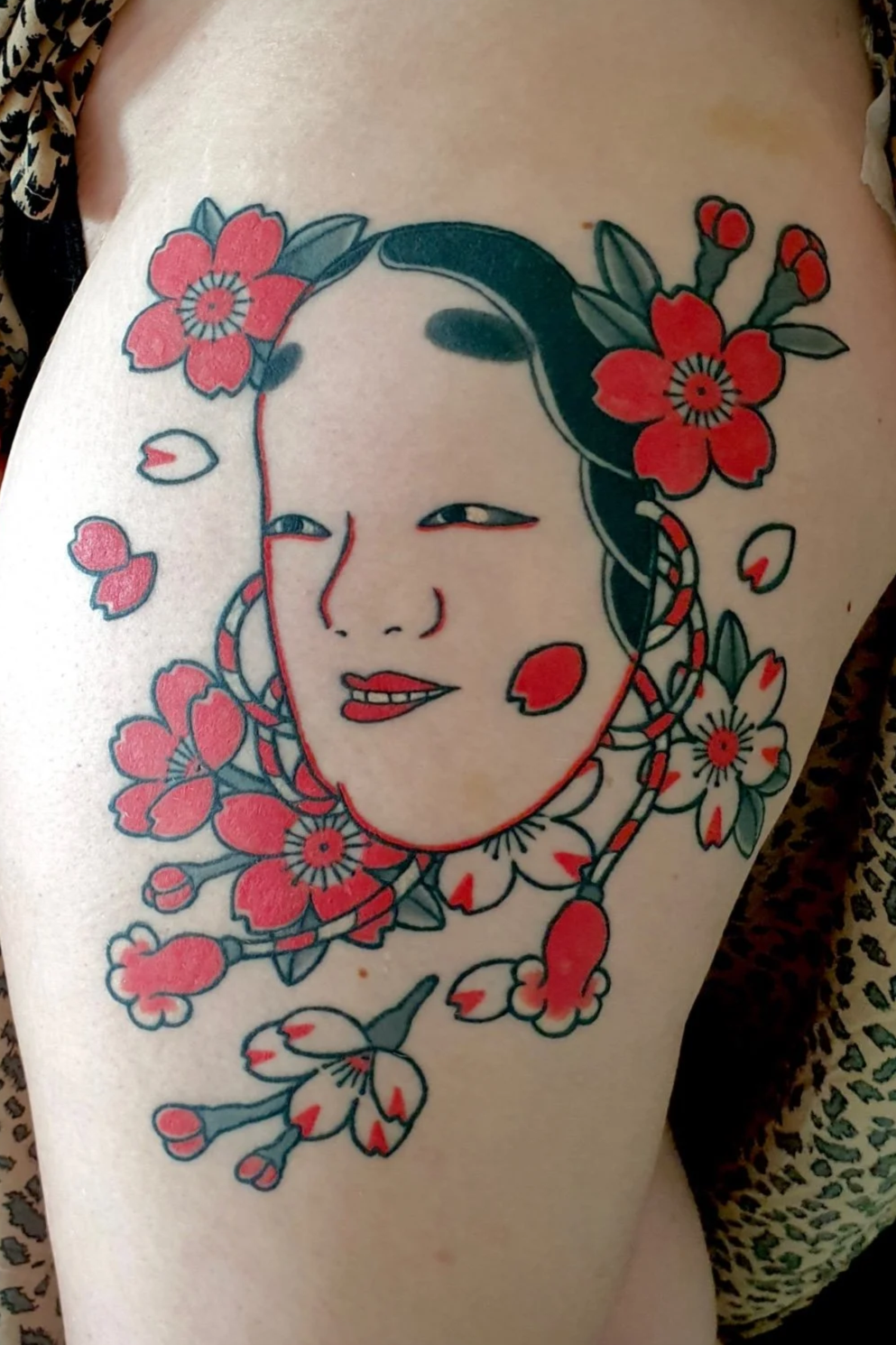 traditional japanese tattoo mask