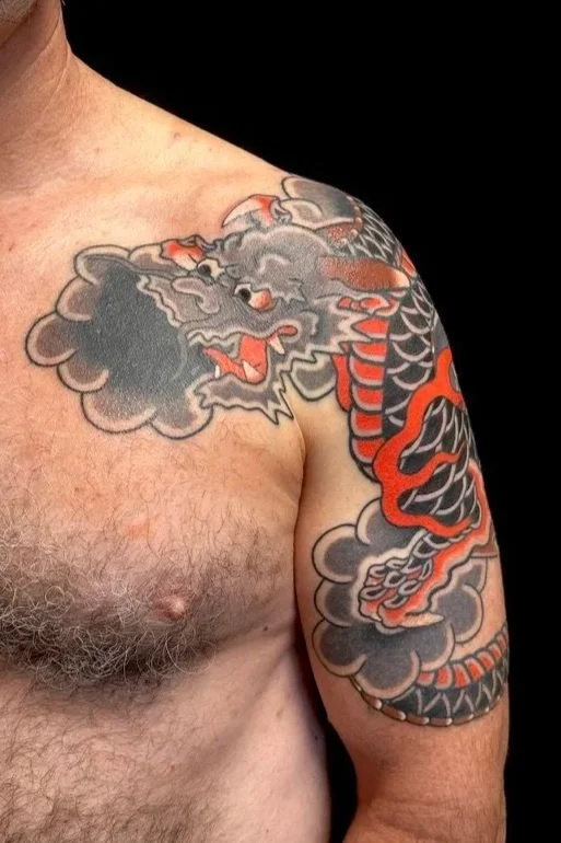 japanese dragon tattoo brisbane