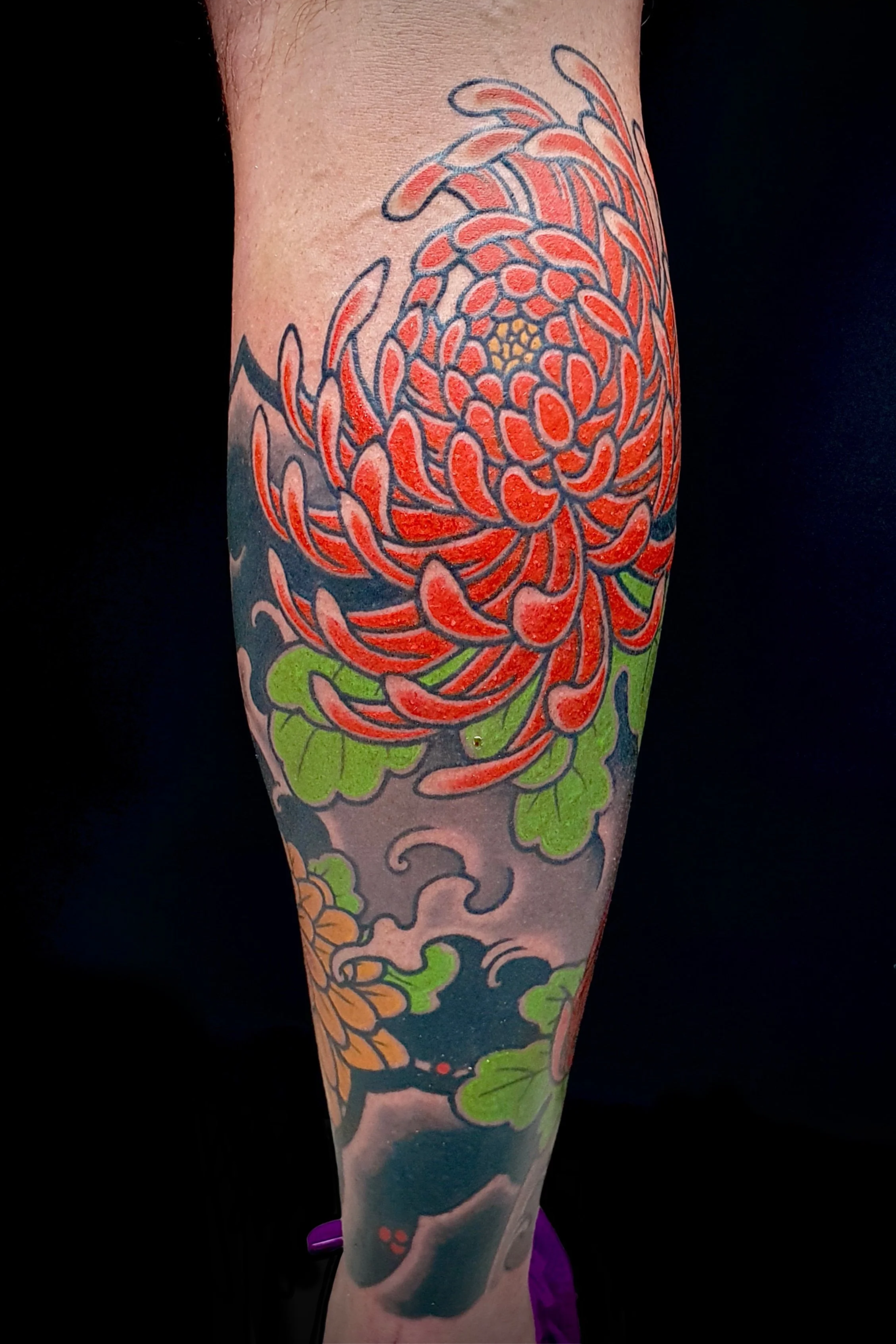 japanese chrysantemum tattoo