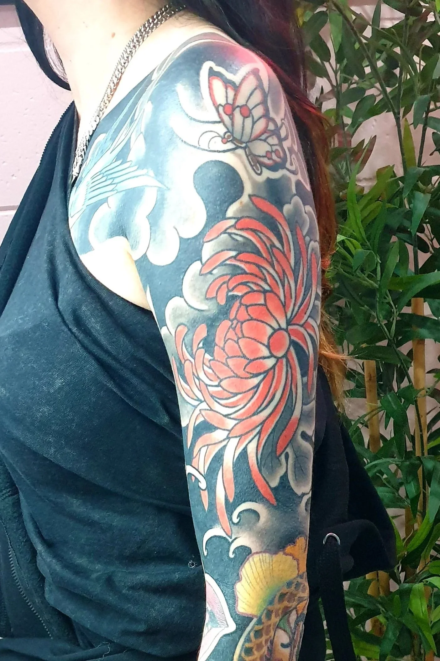 japanese chrysanthemum tattoo flower
