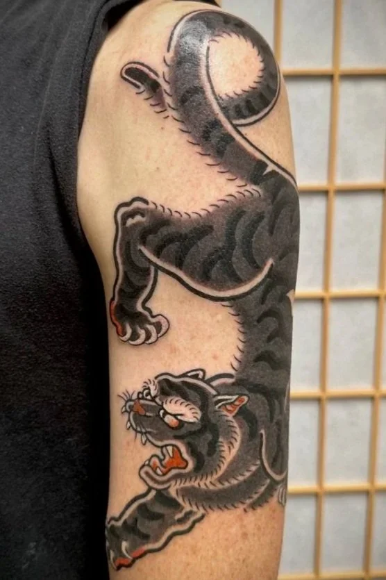japanese tiger tattoo brisbane