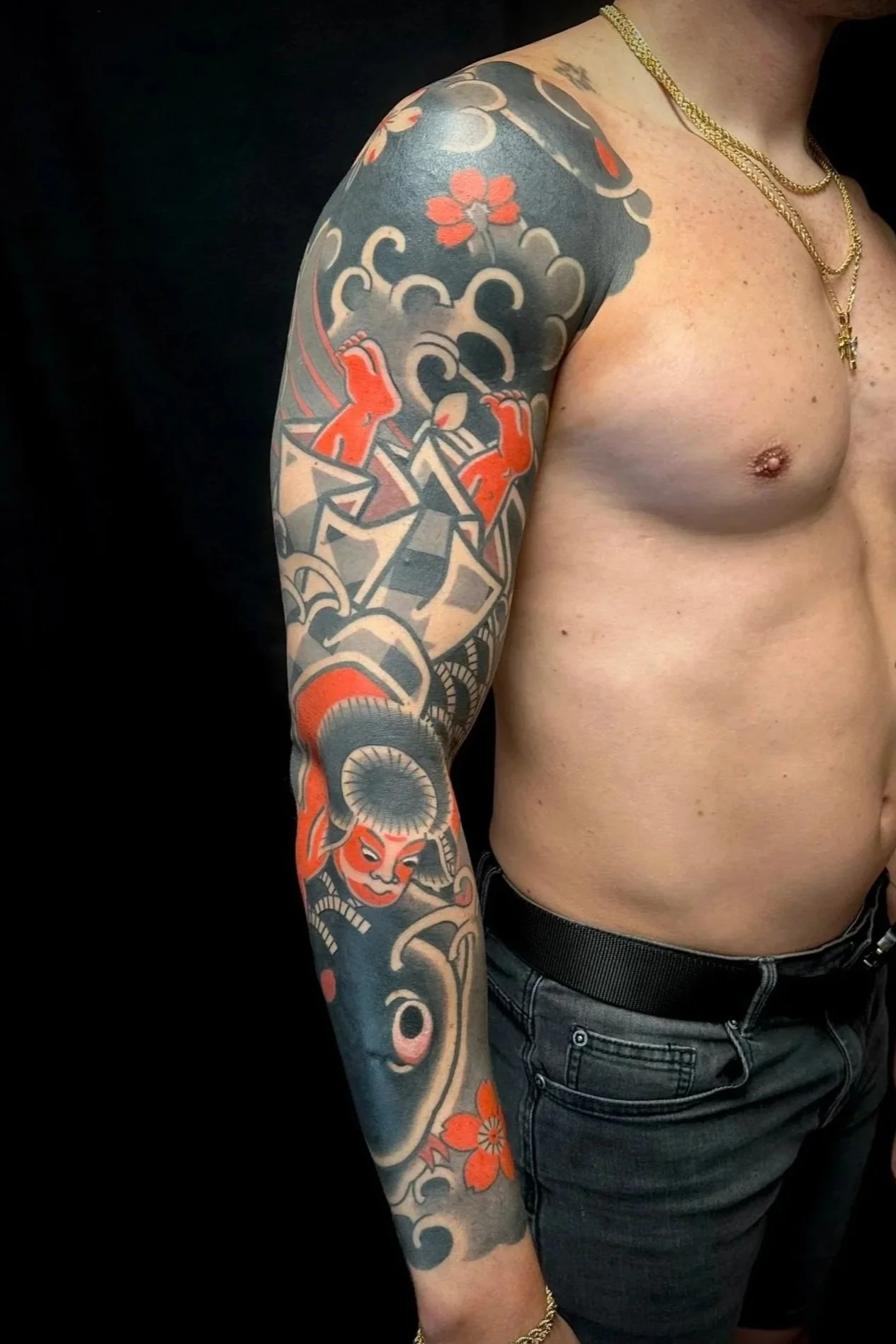 japanese koi sleeve brisbane