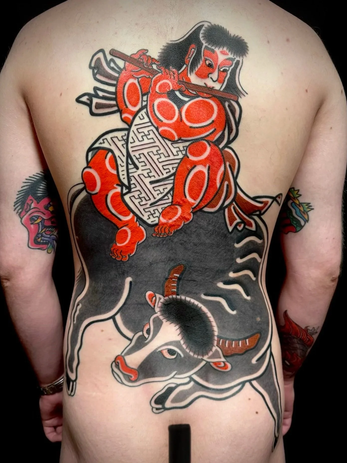 japanese backpiece tattoo kintaro