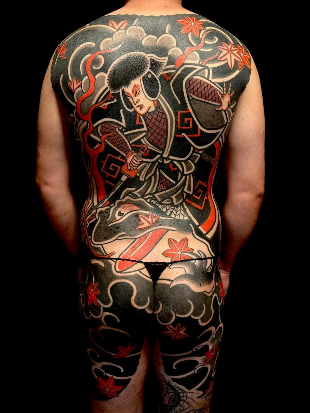 japanese backpiece tattoo brisbane