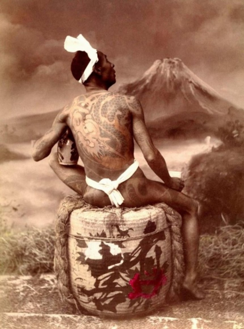 Edo period Japanese tattoo