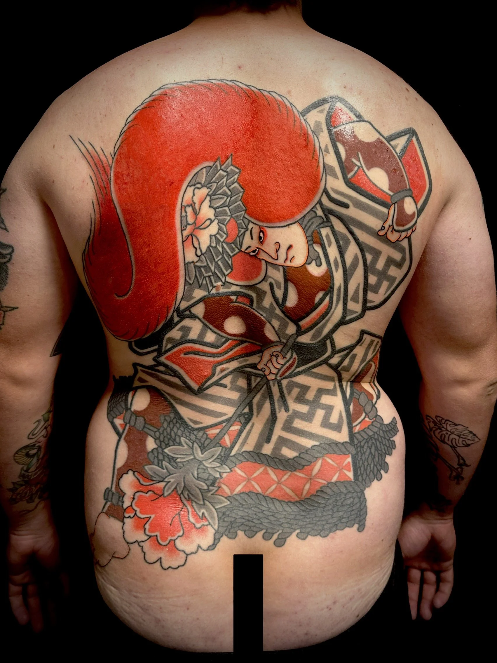 large-scale japanese tattoo