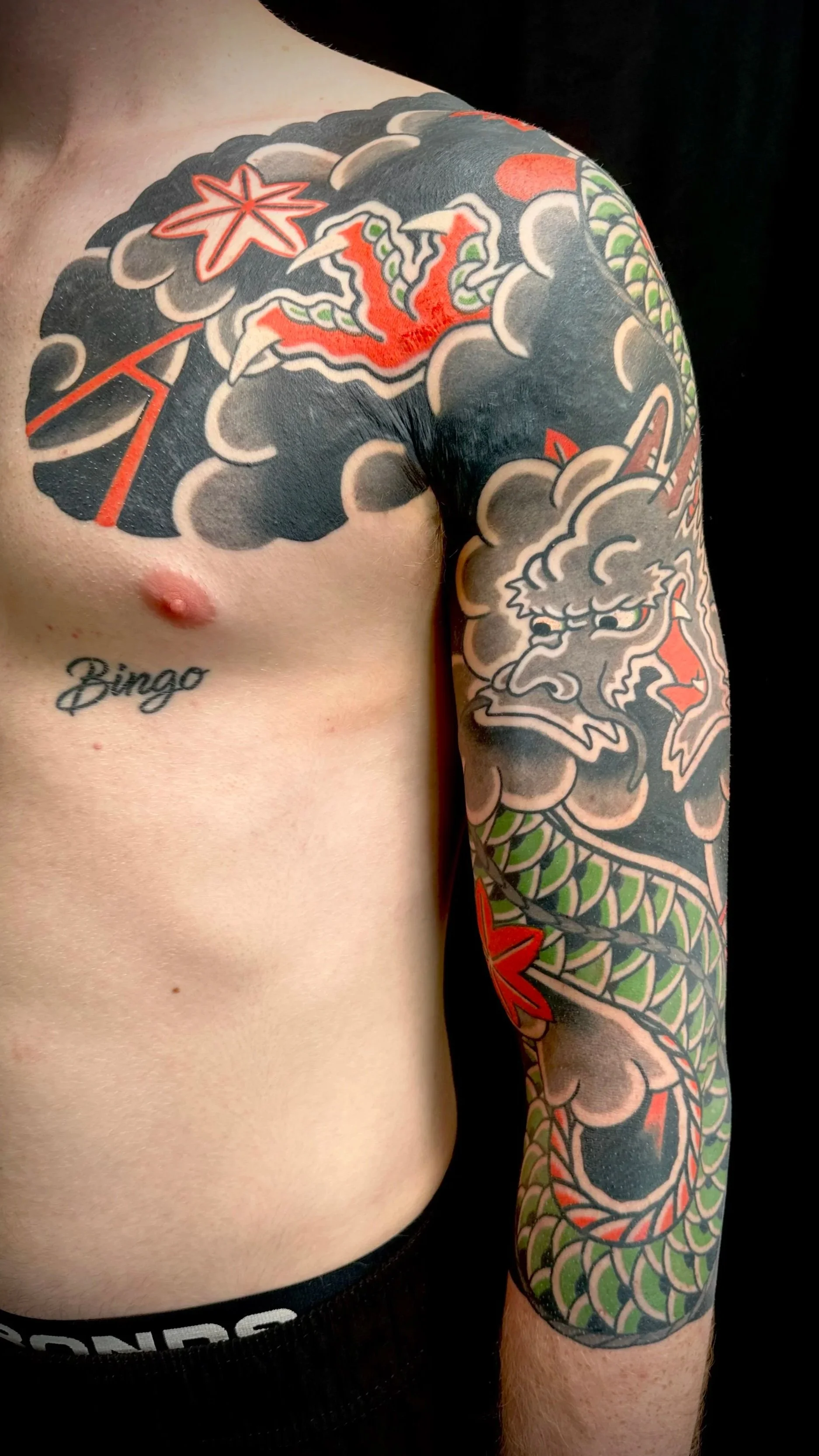 japanese dragon sleeve