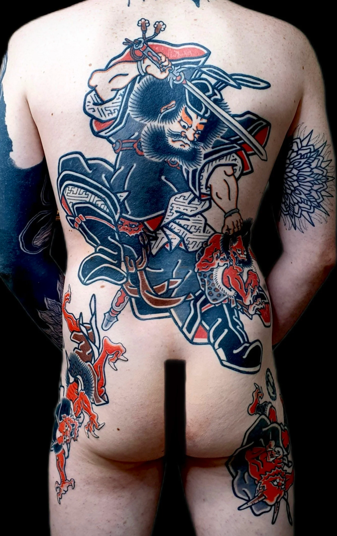 japanese warrior tattoo