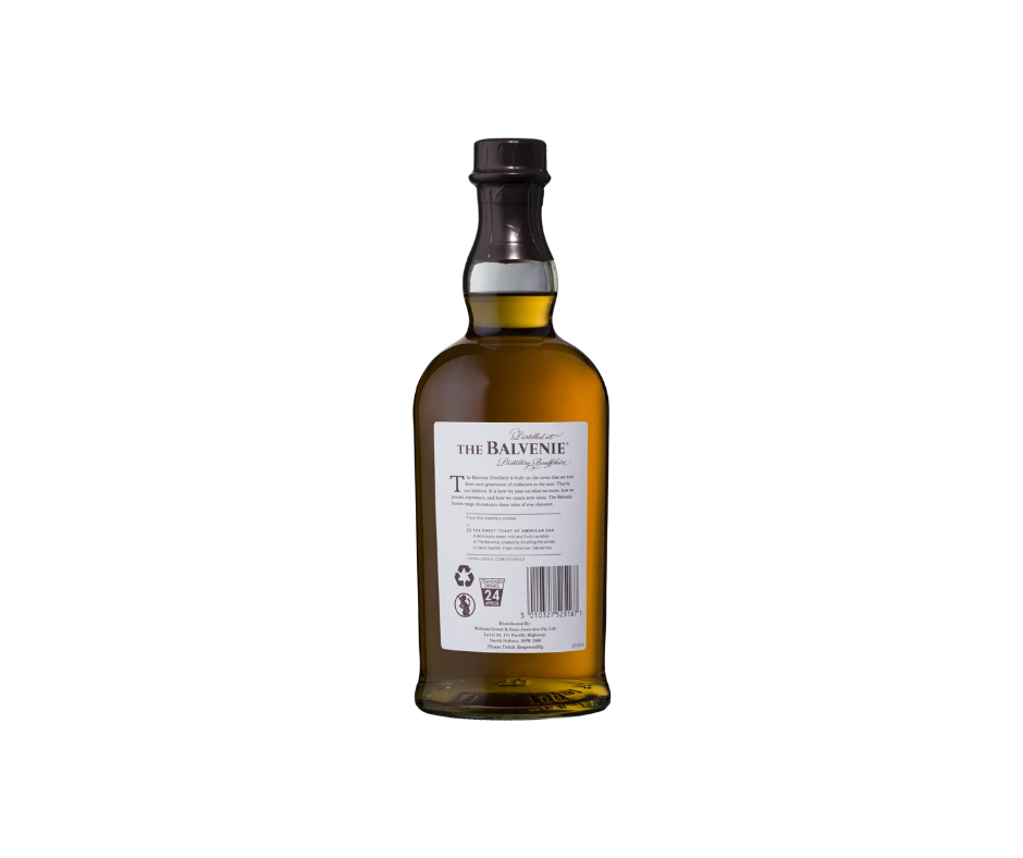 Balvenie Stories 12yo Bottle Back
