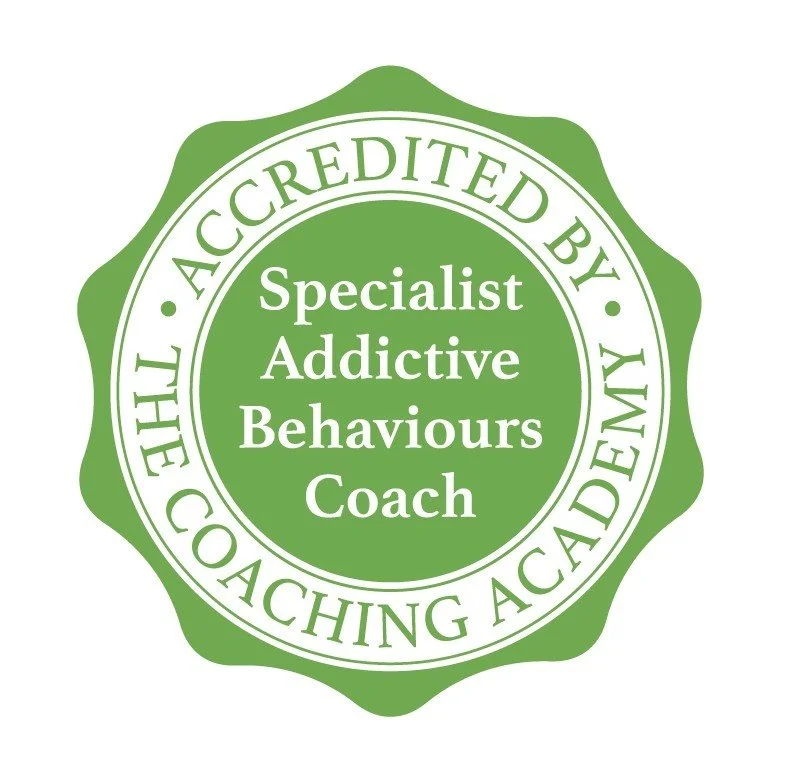 The Coaching Academy accredited Specialist in Addictive Behaviours logo