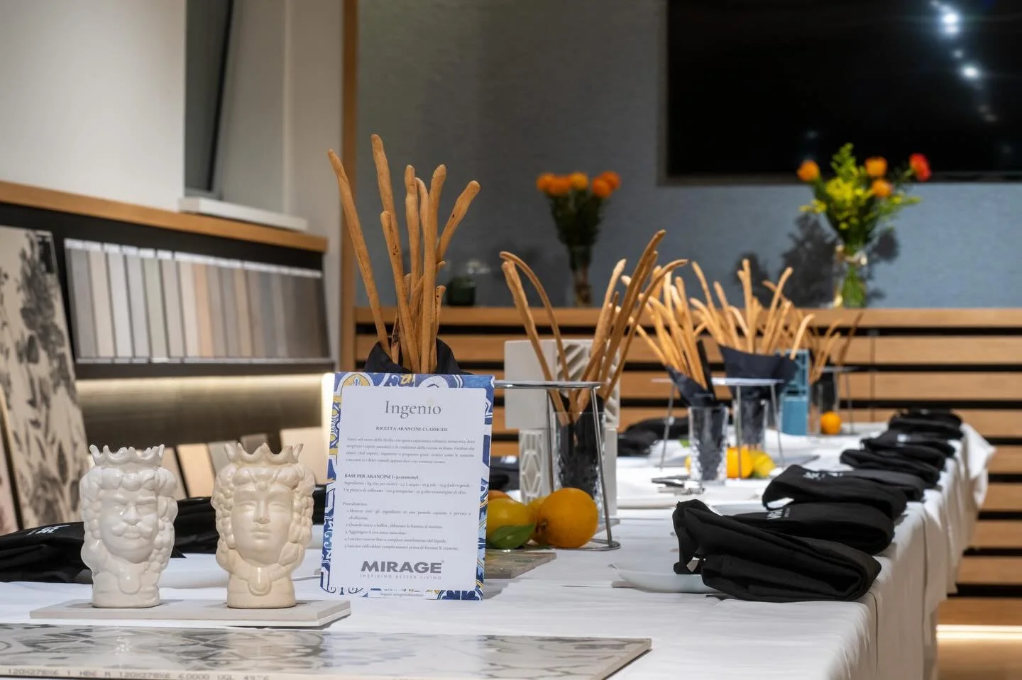 Bringing a familiar experience into a new space can be just as powerful.

After London, we recreated our Sicilian Experience in Milan, hosted inside the @mirage_it showroom &mdash; adapting the format to a different setting while keeping the same sou