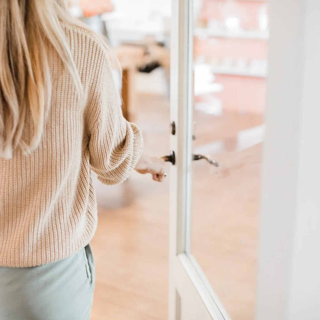 Welcoming entrance to The Natura Path, an Adelaide-based fertility and naturopathic practice.