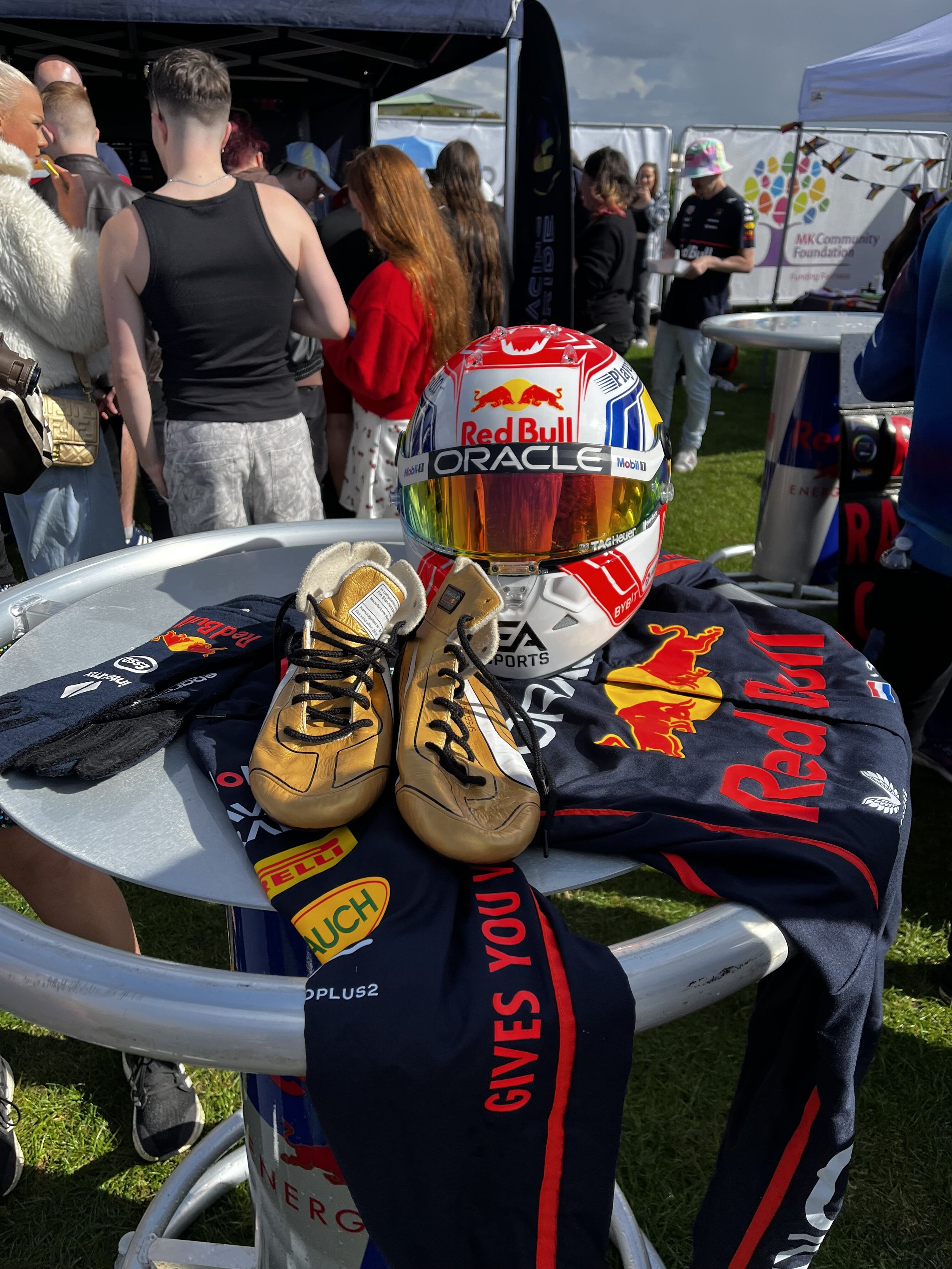 Racing Pride and Oracle Red Bull Racing celebrate Milton Keynes Pride Festival