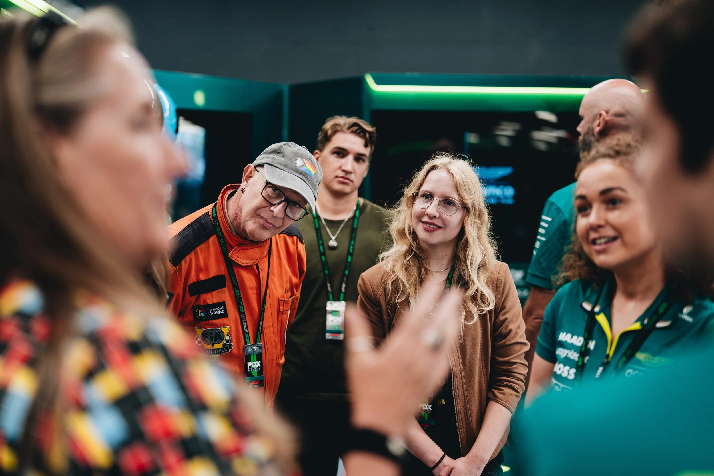 Racing Pride visits the Dutch Grand Prix paddock with Aston Martin Aramco Formula One Team