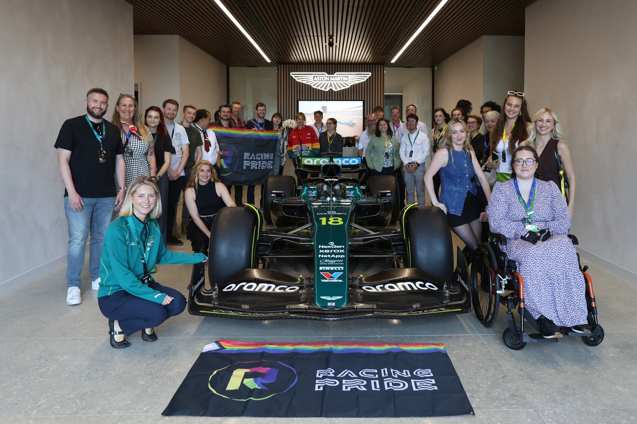 Aston Martin Aramco Formula One Team celebrates Pride with ‘We Belong Together’ event