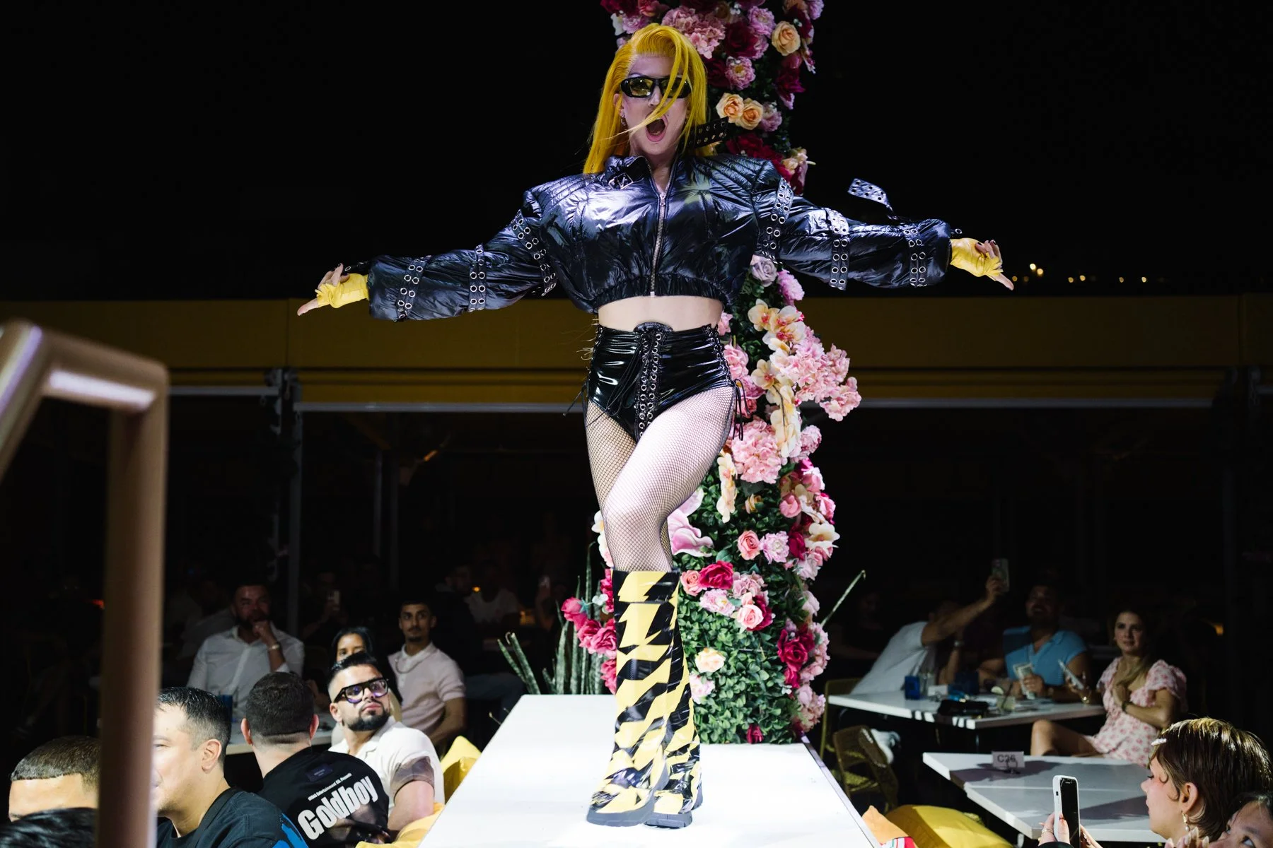 Ru Paul winner Aquaria stars as Racing Pride holds spectacular first Miami Grand Prix Drag Race benefit event at R House Miami in support of the Harvey Milk Foundation