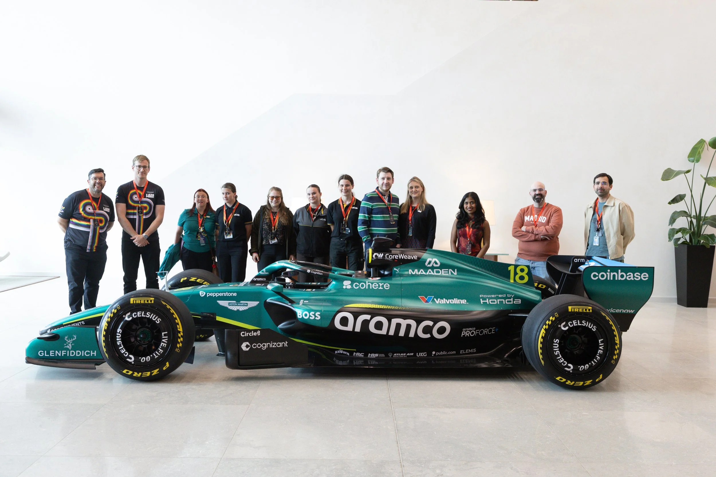 Racing Pride celebrates Pride month with Aston Martin Aramco Formula 1 Team