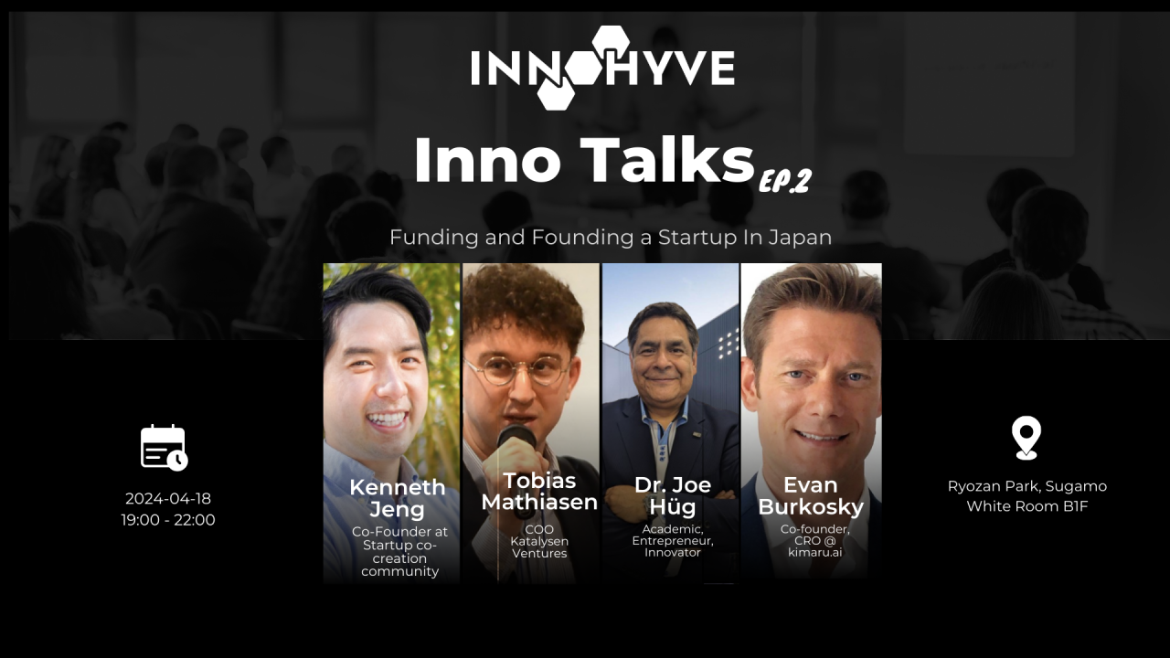 Speaking at InnoTalks on Funding and Founding Startups