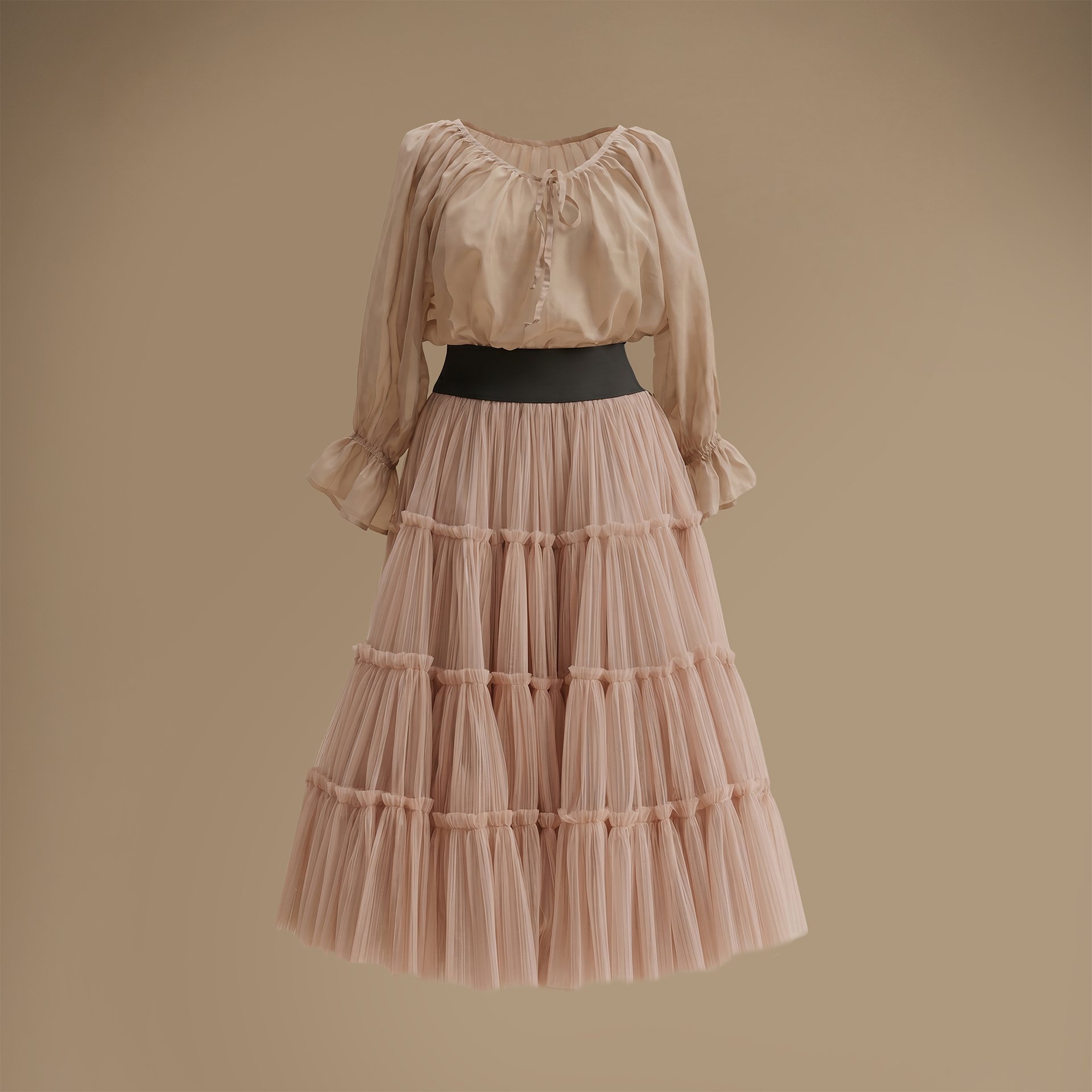 The Ethereal Nud Blouse