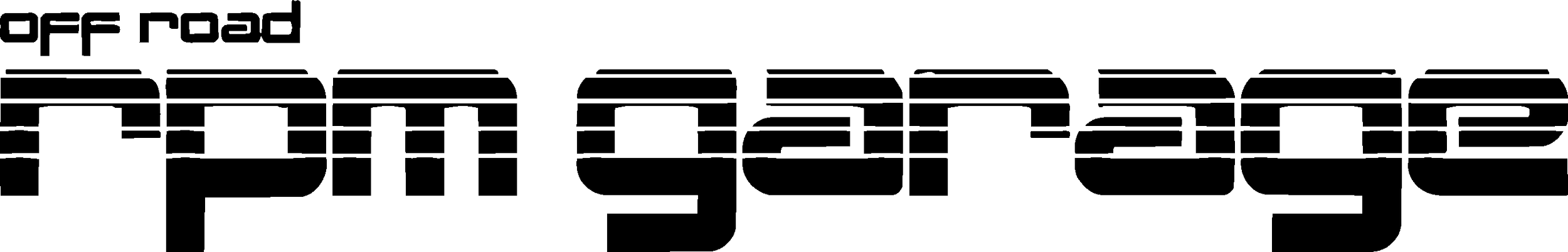 Logo with the words 'off road' and 'performance' in stylized font.
