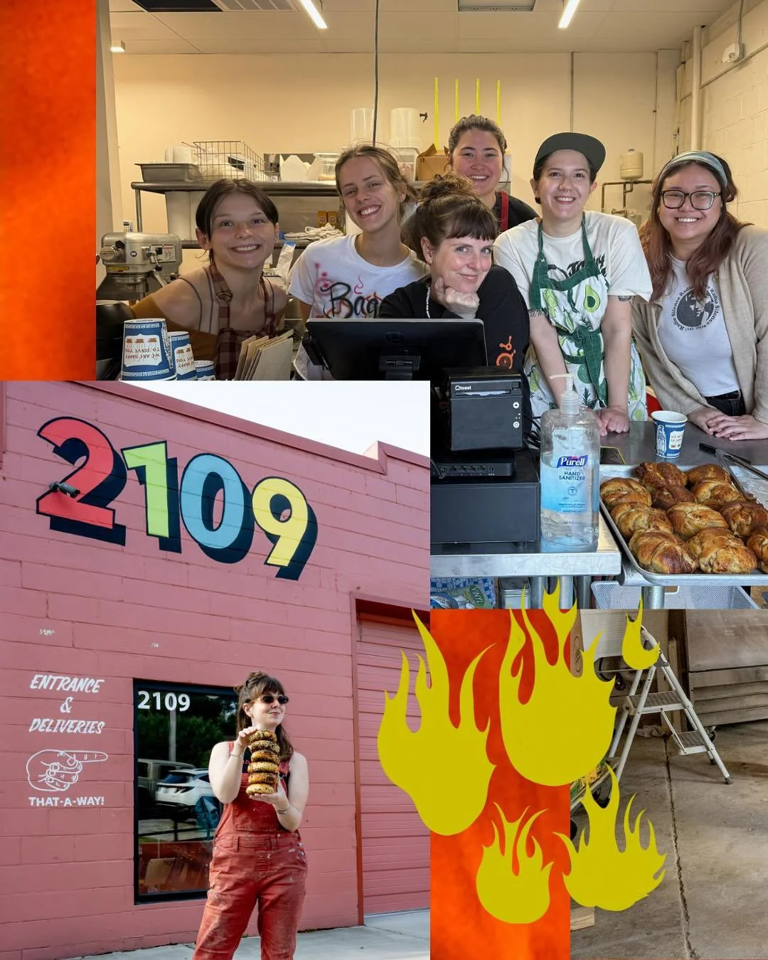 SO ANYWAY WE R OPENING THIS WEEK LOL

After an arduous labor, we have GIVEN BIRTH to thine HOLE-IEST of BAGELS, INCARNATE OF THE FLAME, KISSED BY SALT, SHAPED BY MOMMY

But actually building this was REALLY REALLY HARD and we couldn&rsquo;t have gott