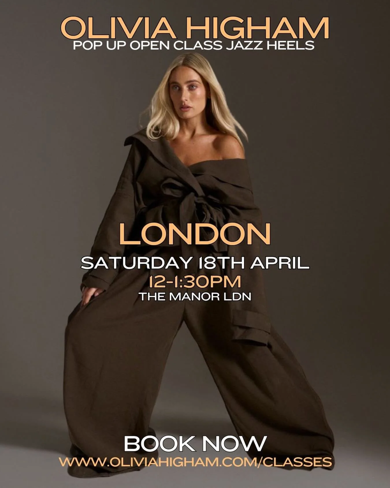 THIS SATURDAY LONDON OPEN CLASS 🇬🇧📍✨ Open to all dancers- 12-1:30PM 💖 BOOK VIA LINK IN MY BIO @themanorldn