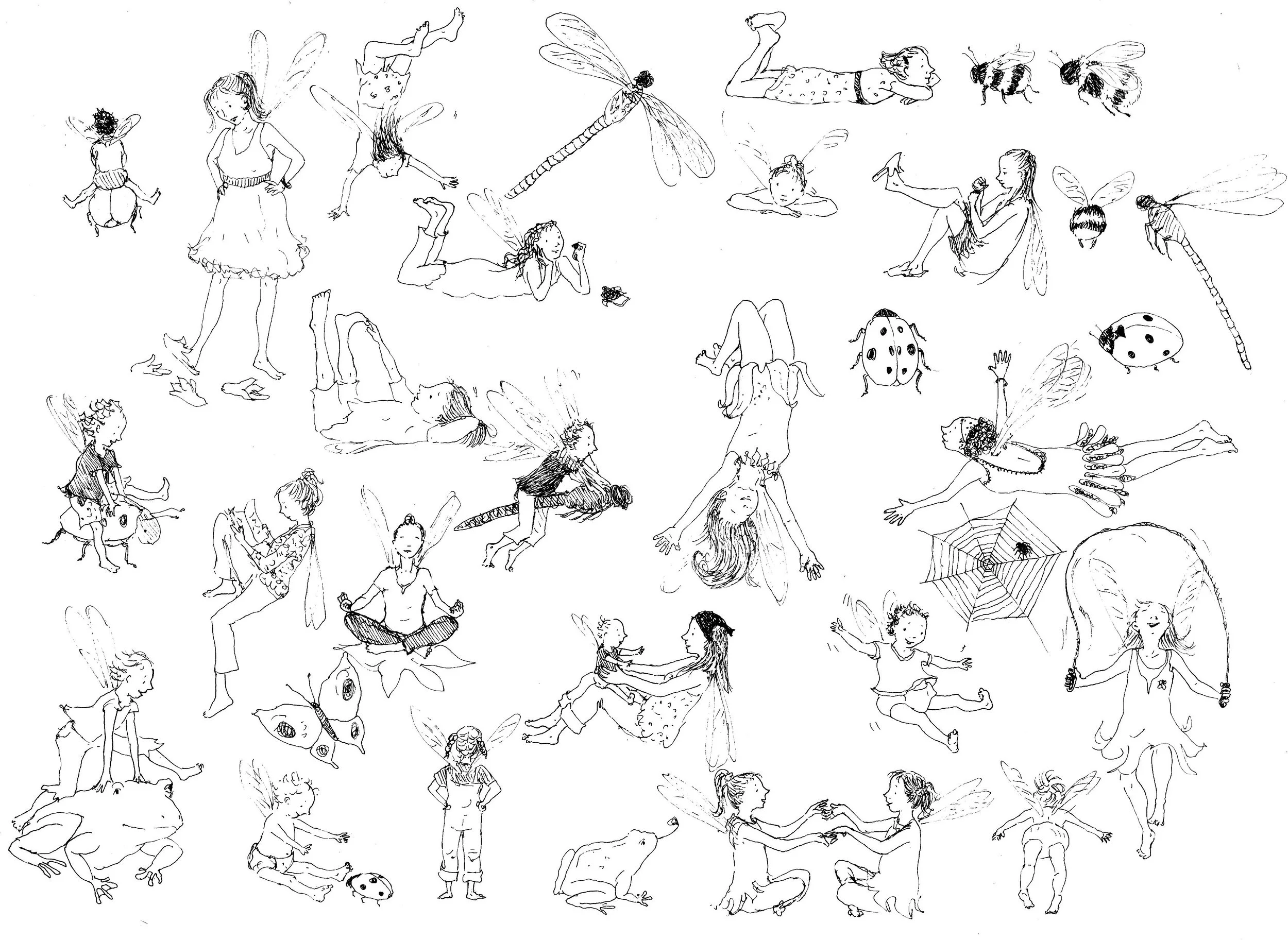 Fairy character studies