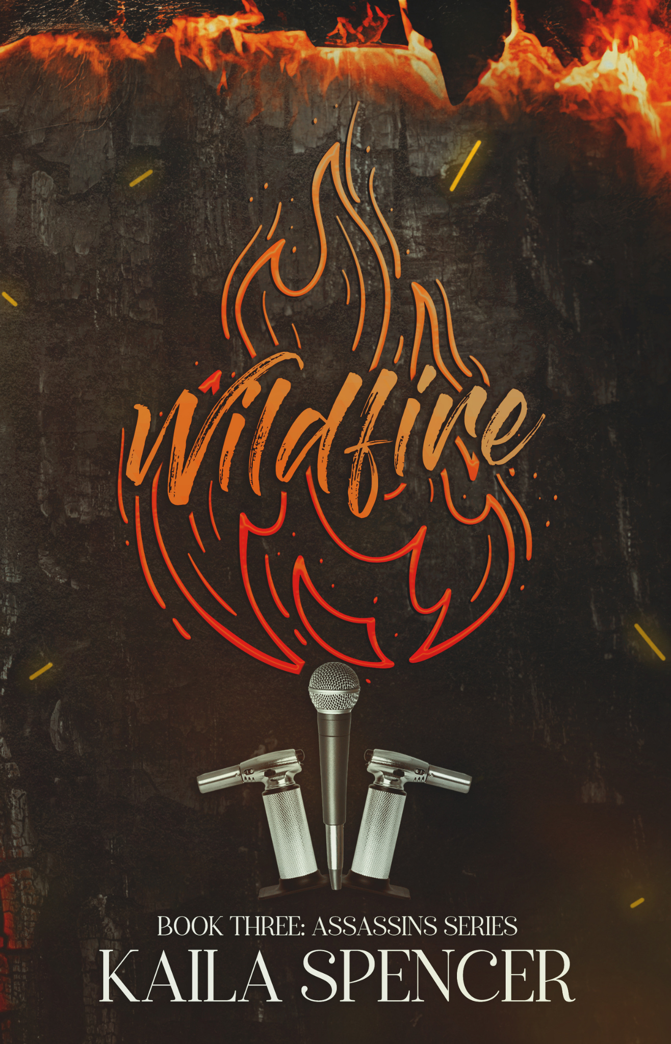 Wildfire by Kaila Spencer Cover Design
DARK ROMANCE