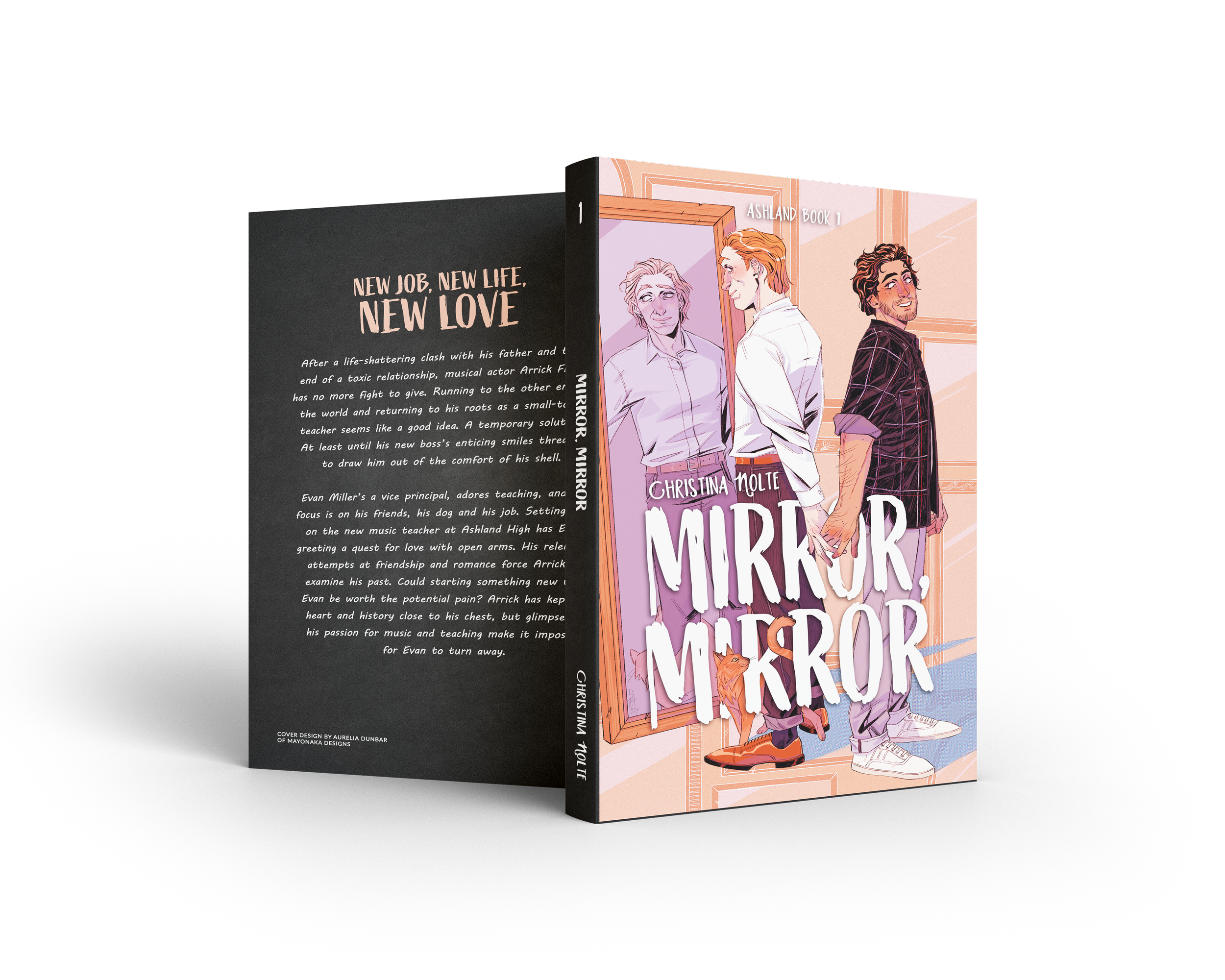 Mirror Mirror Cover Typhography by Mayonaka Designs