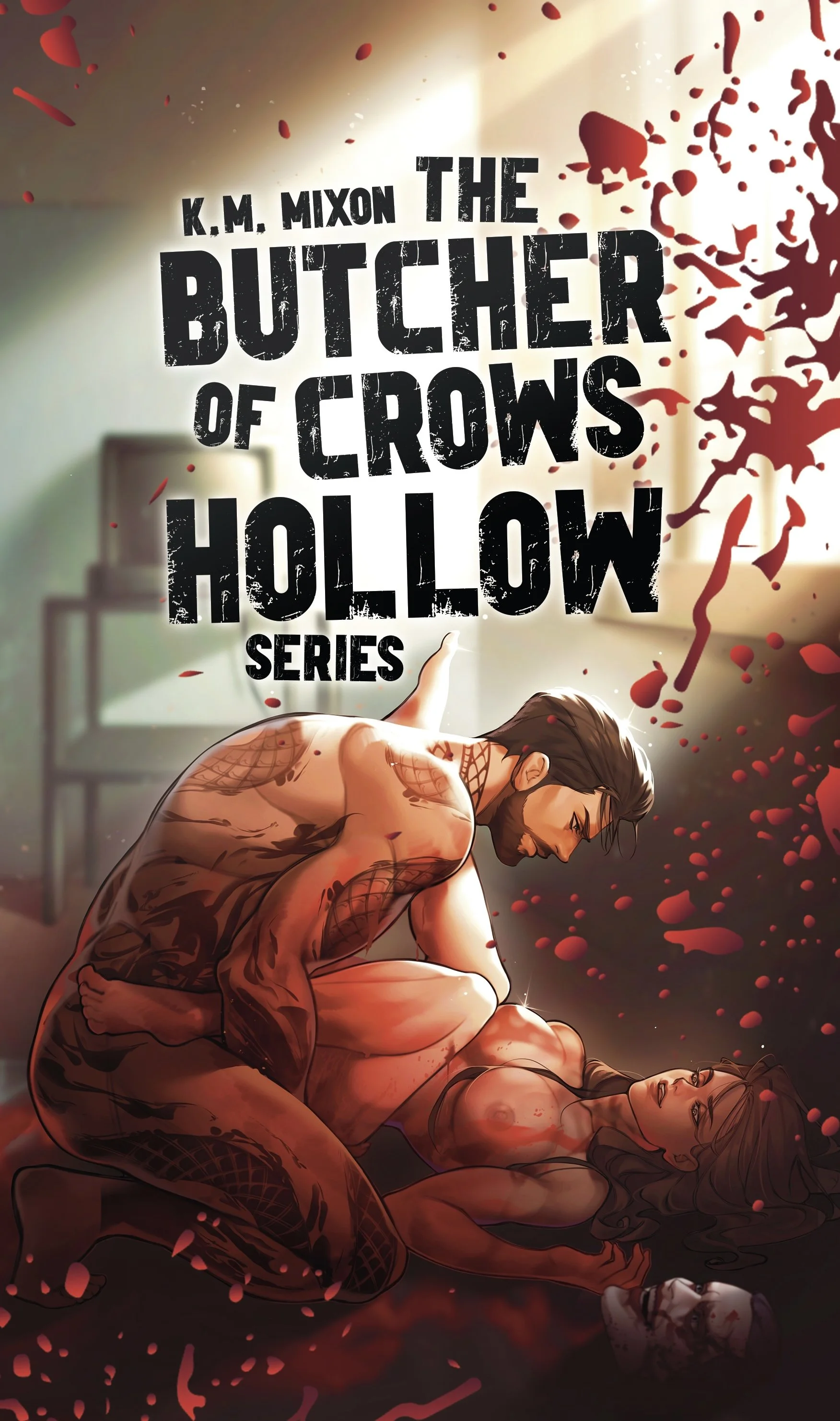 The Butcher of Crows Hollow Series Typography by Mayonaka Designs