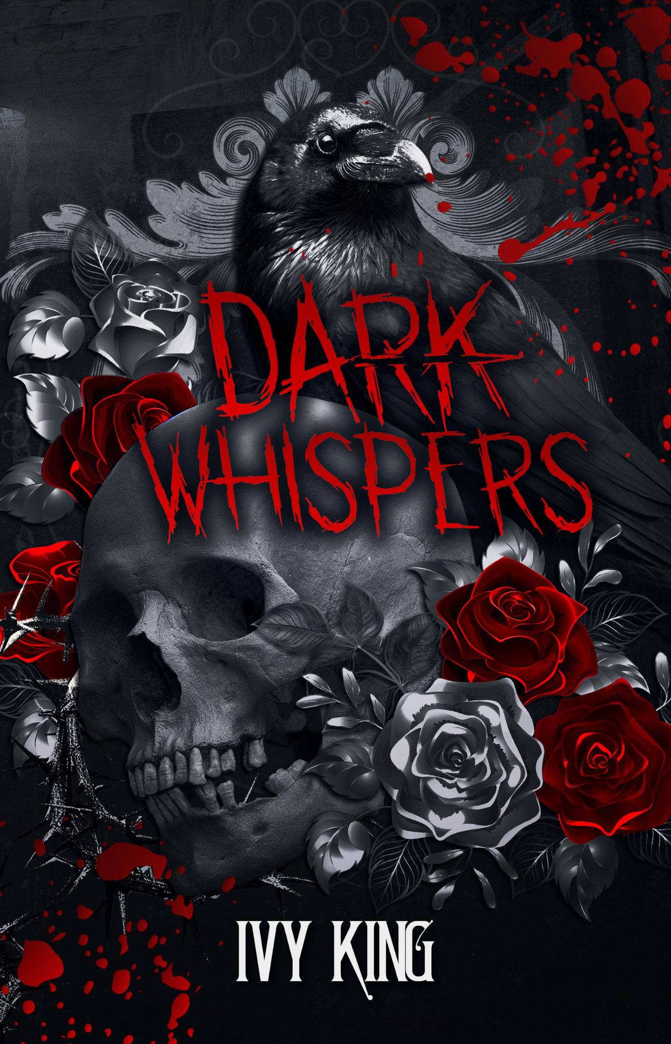 Dark Whispers by Ivy King Cover Design
DARK WHY CHOOSE ROMANCE