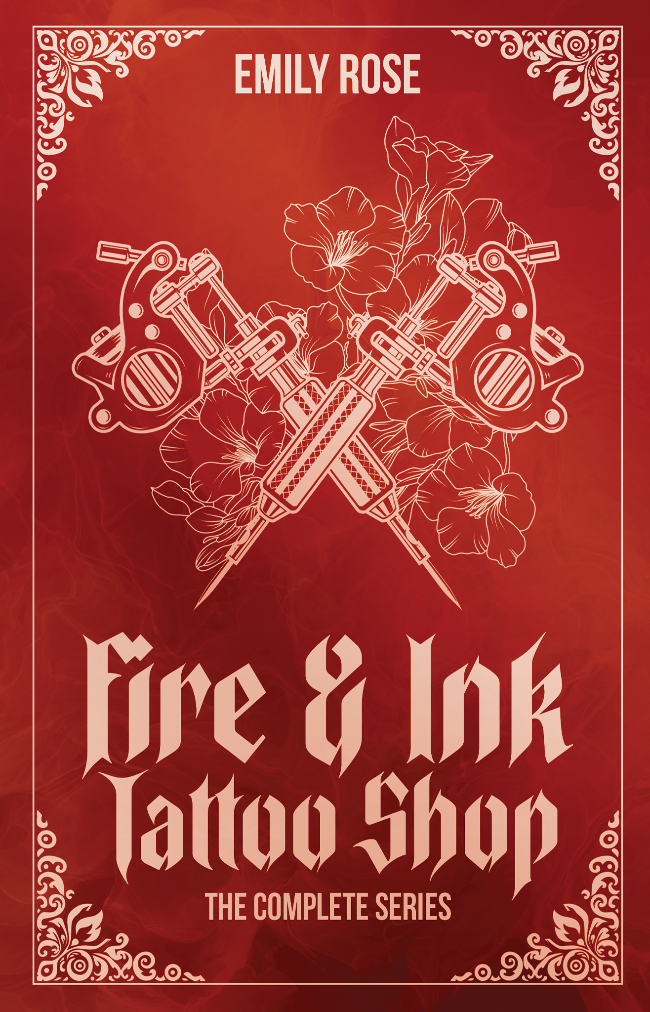 Fire and Ink Tattoo Shop by Emily Rose Cover Design
CONTEMPORARY ROMANCE