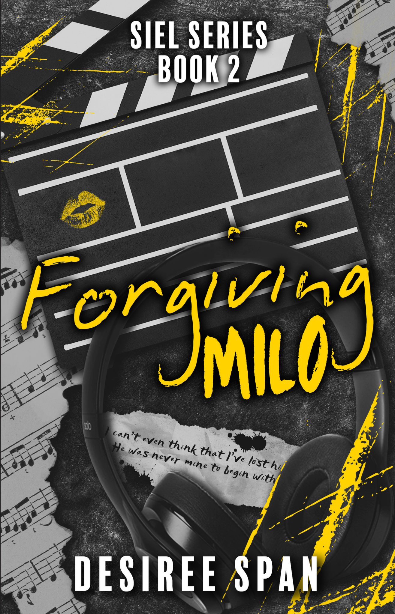 Forgiving Milo by Desiree Span Cover Design
NEW ADULT ROMANCE