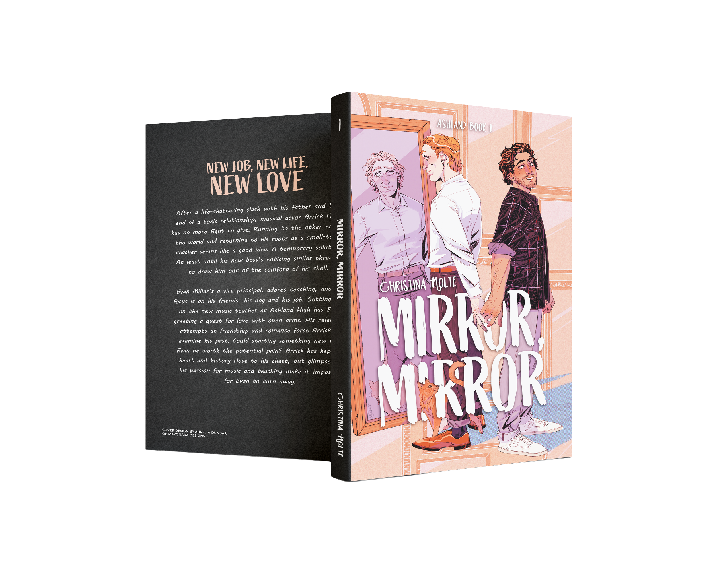 Mirror Mirror Cover Typhography by Mayonaka Designs