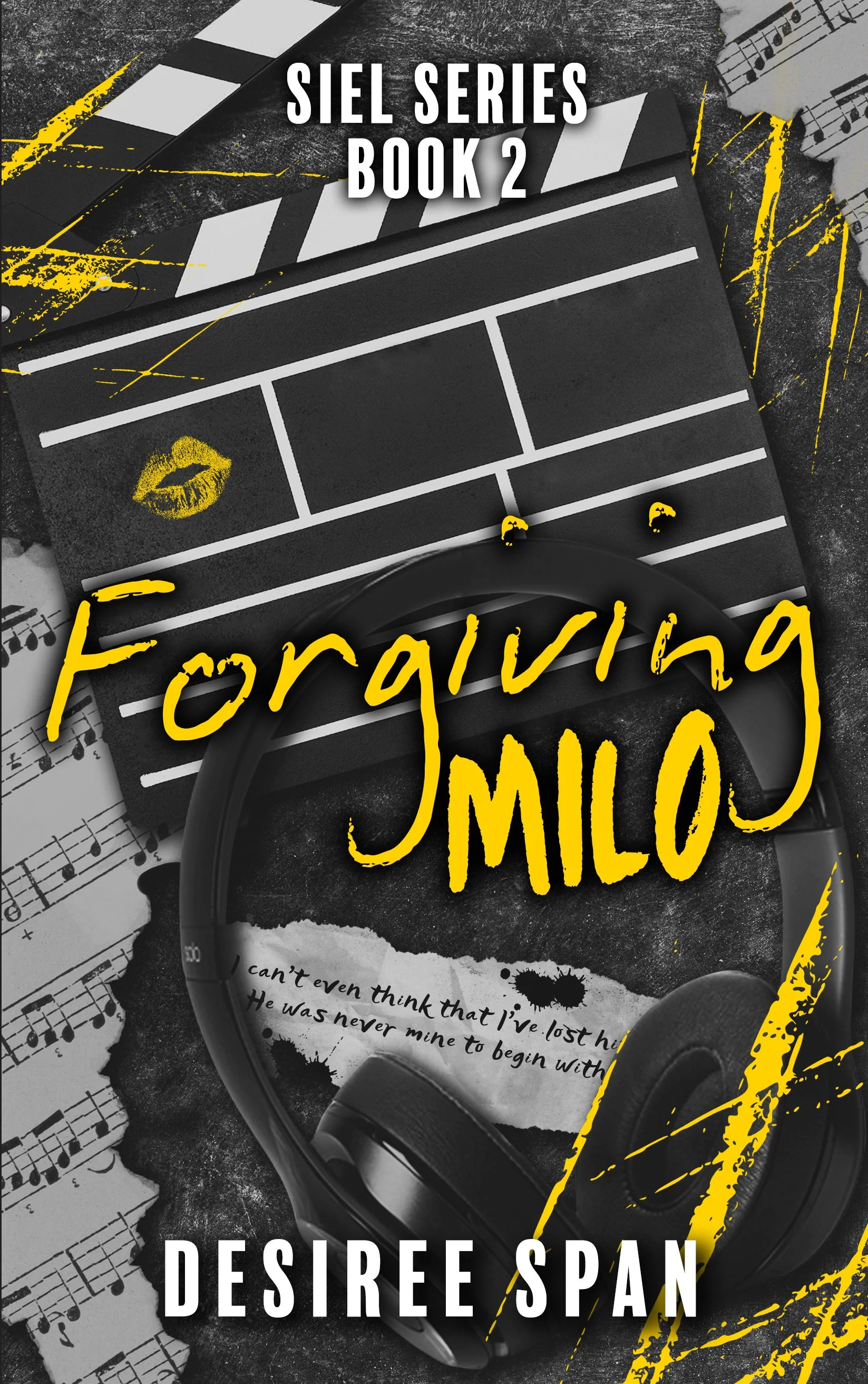 Forgiving Milo by Desiree Span Cover Design
DARK ROMANCE