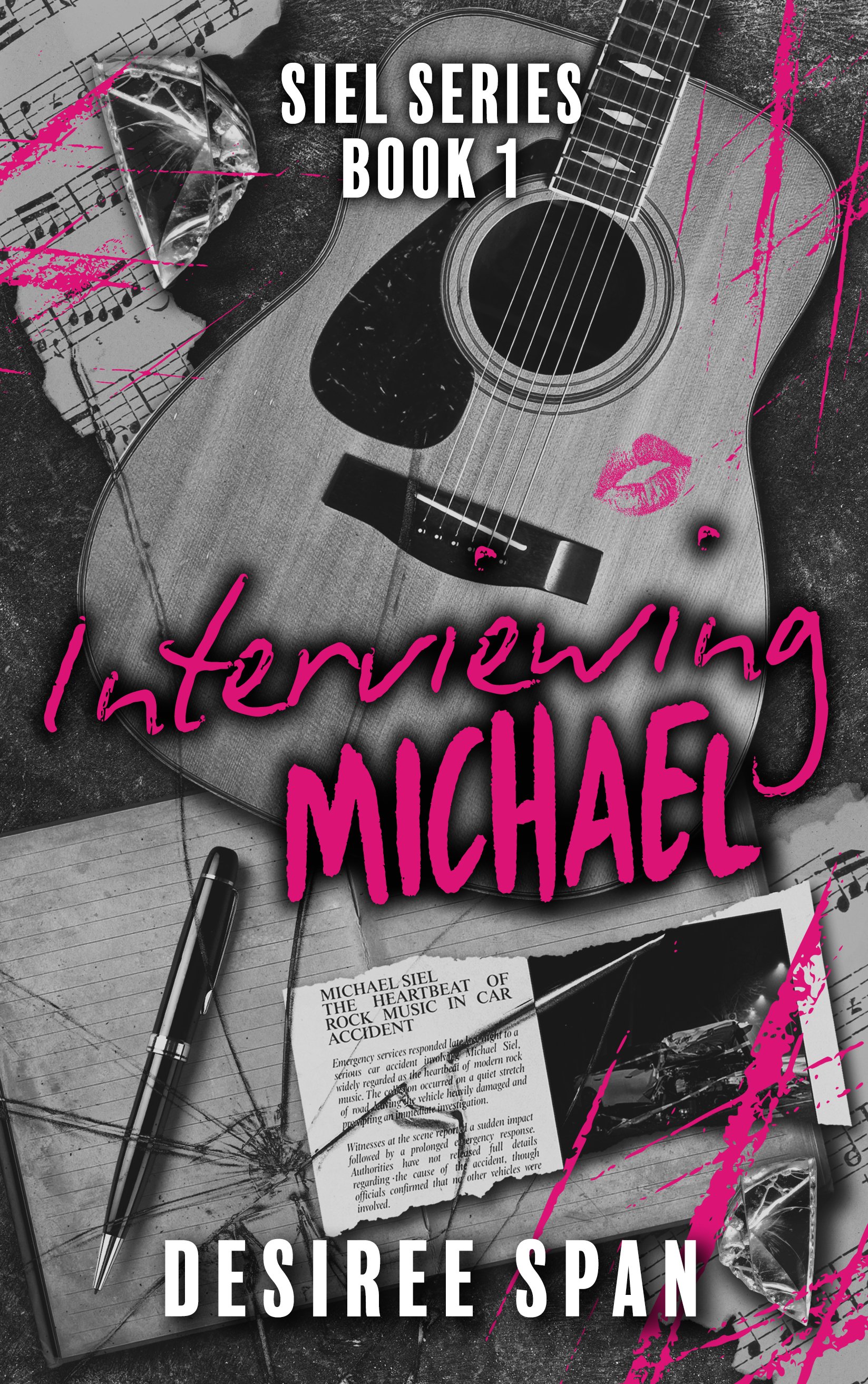 Interviewing Michael by Desiree Span Cover Design by Mayonaka Designs
