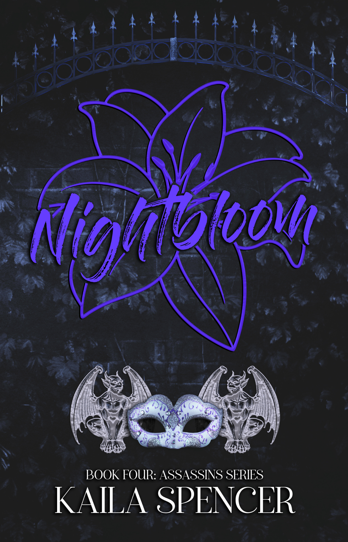 Nightbloom by Kaila Spencer Cover Design
DARK ROMANCE
