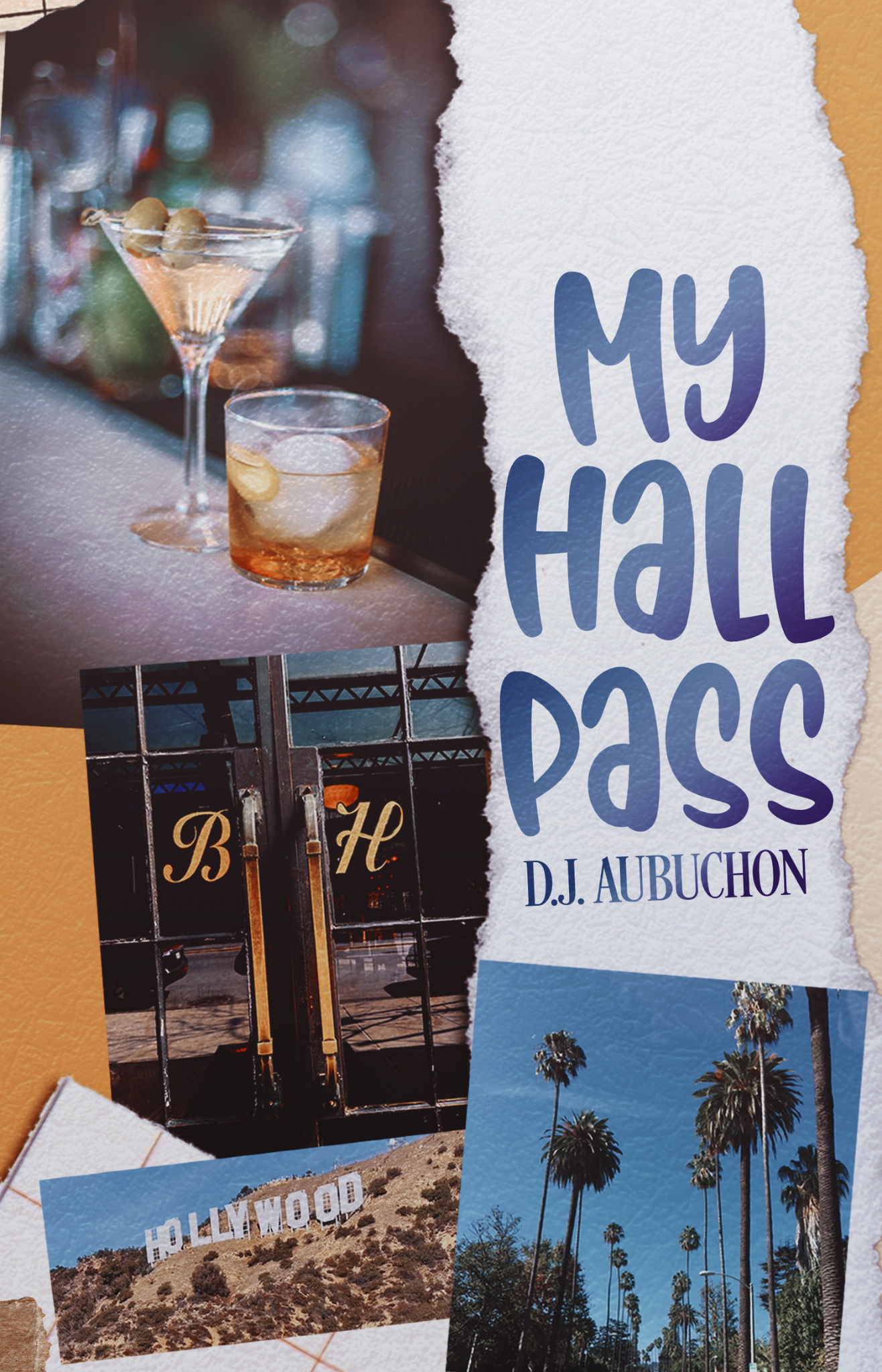 My Hall Pass by DJ Aubuchon Book Cover Design by Mayonaka Designs