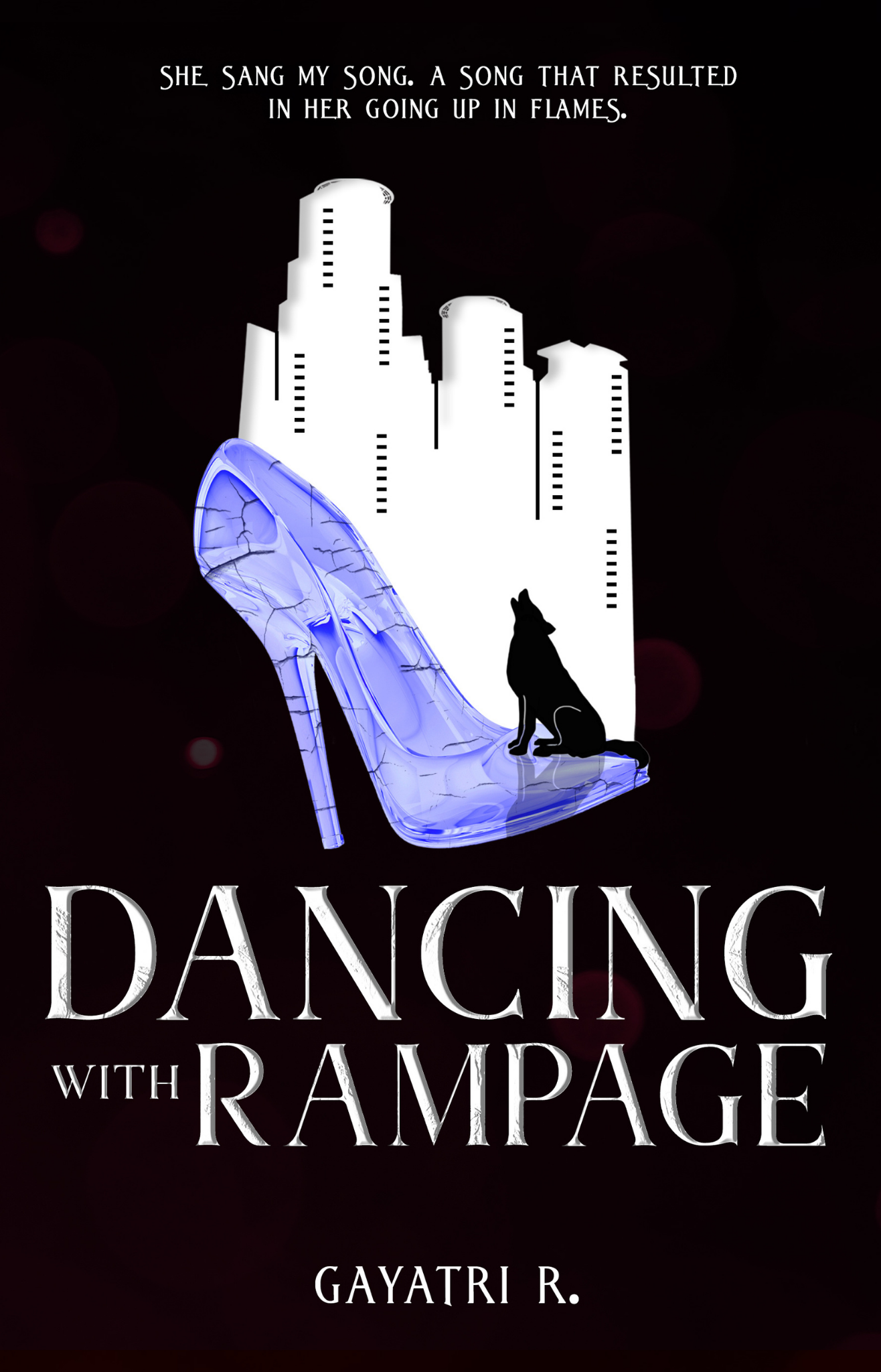 Dancing with Rampage by Gayatri R. Book Cover Design by Mayonaka Designs