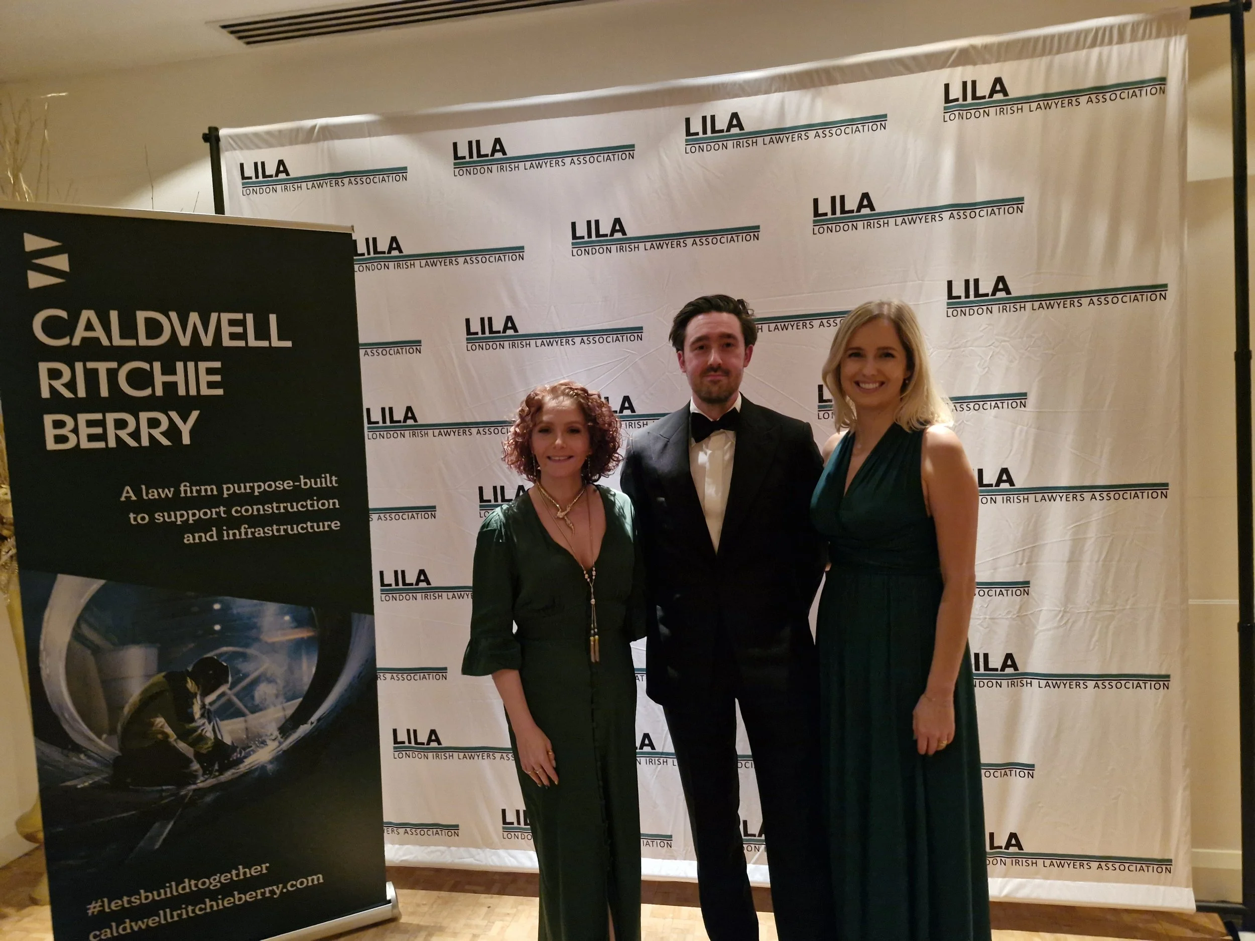 Caldwell Ritchie Berry sponsors London Irish Lawyers St Patrick’s Dinner