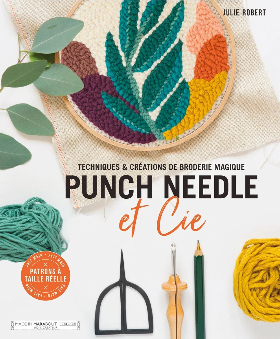 Livre Punch Needle et Cie