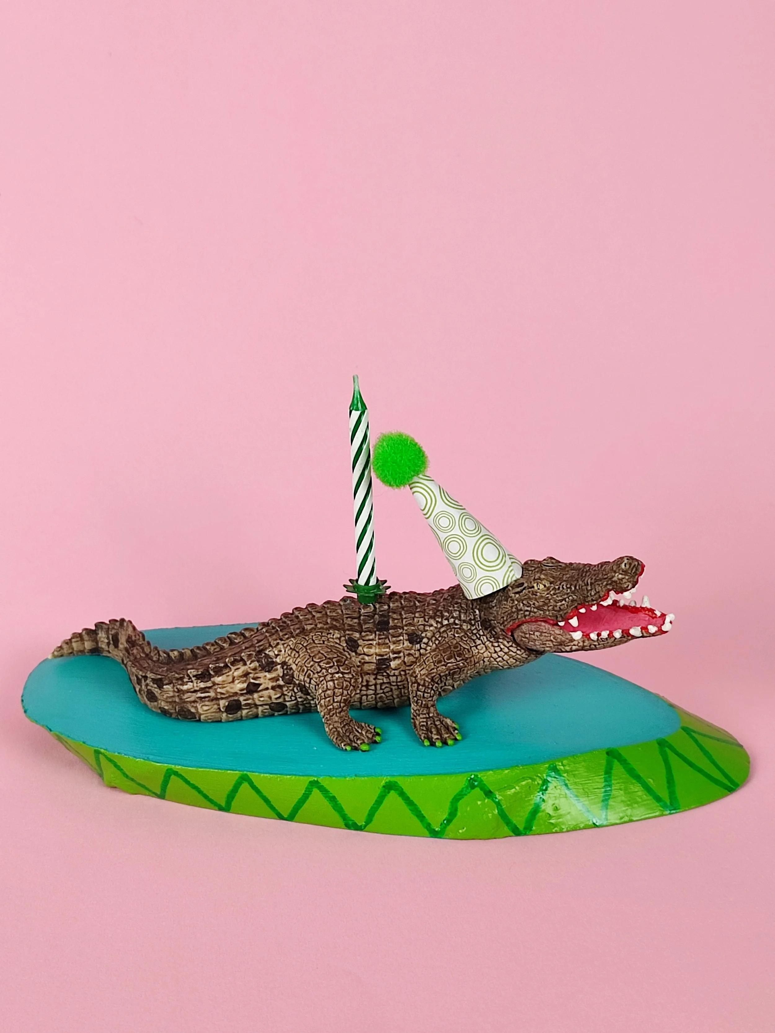 Wildes Partykrokodil