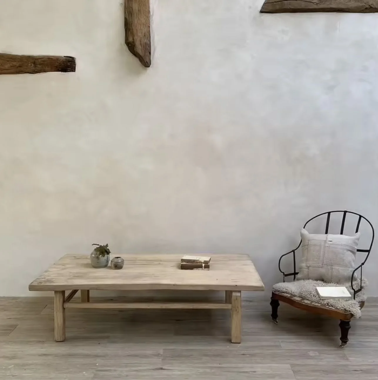 Rustic Elm Coffee Table