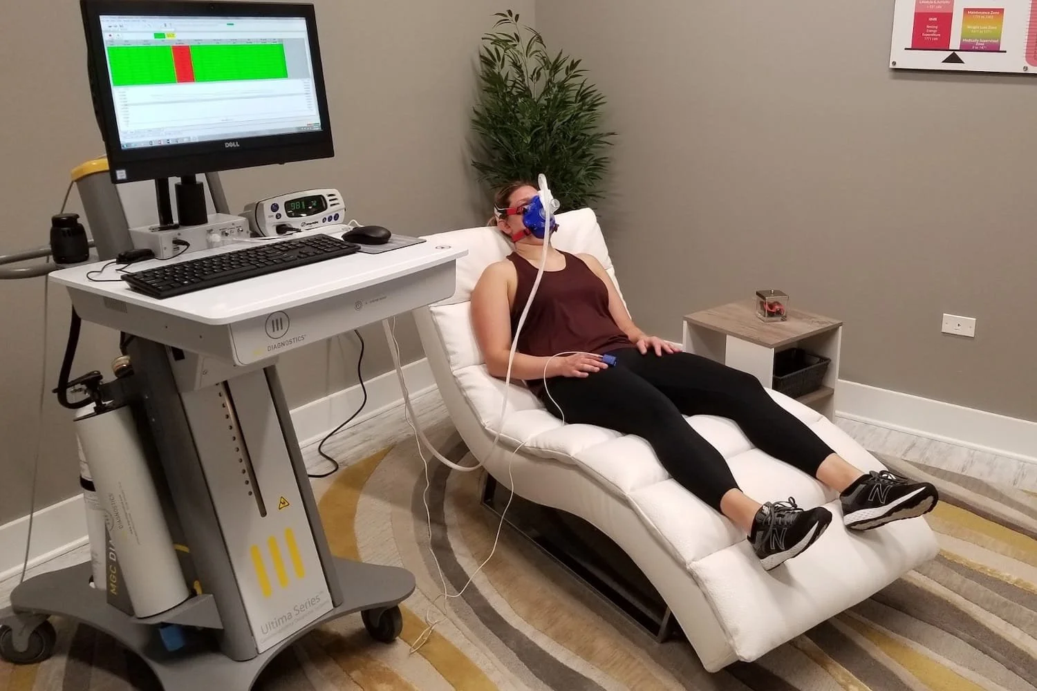 Resting Metabolic Rate test in DexaFit