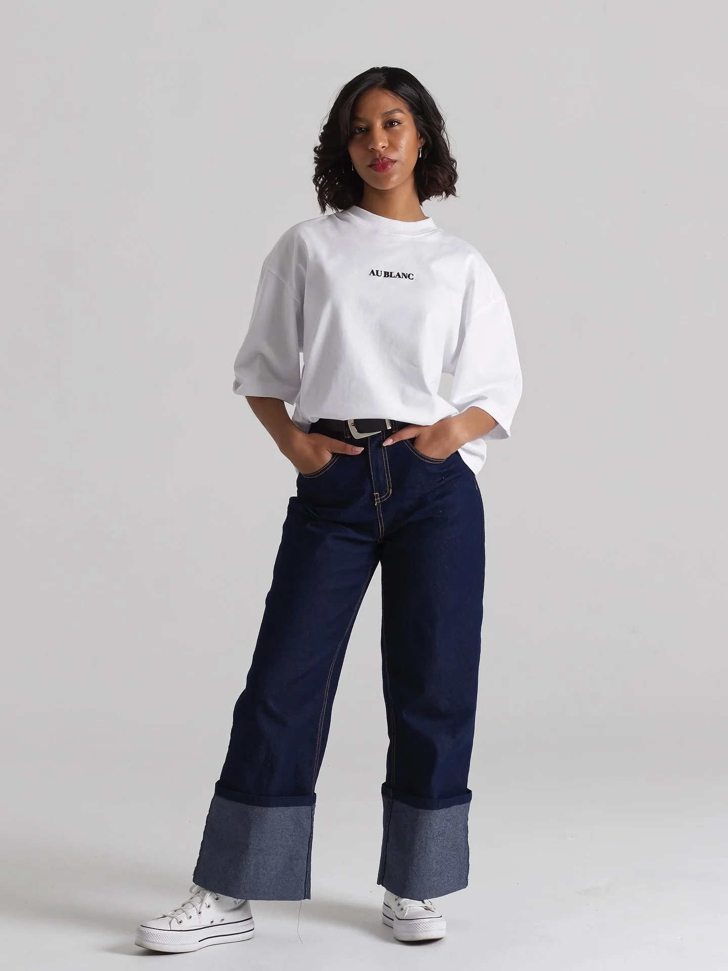 Introducing &ldquo;Ti&rdquo;. The box cut tee that does all the talking.

#aublanc #fashion #elegant